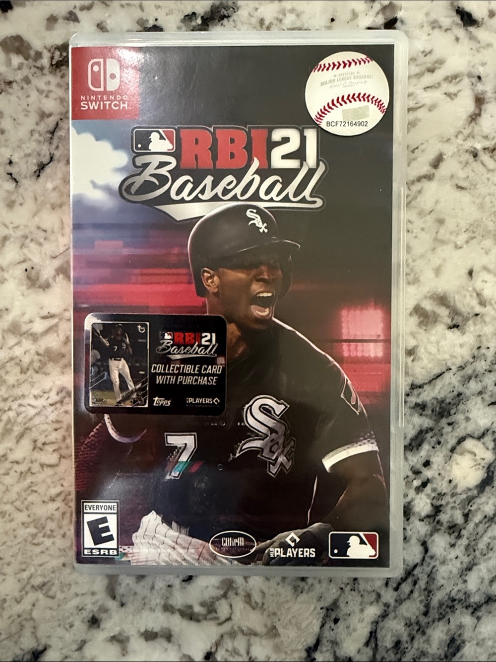 Nintendo MLB RBI 21 Baseball - Black, Red, White